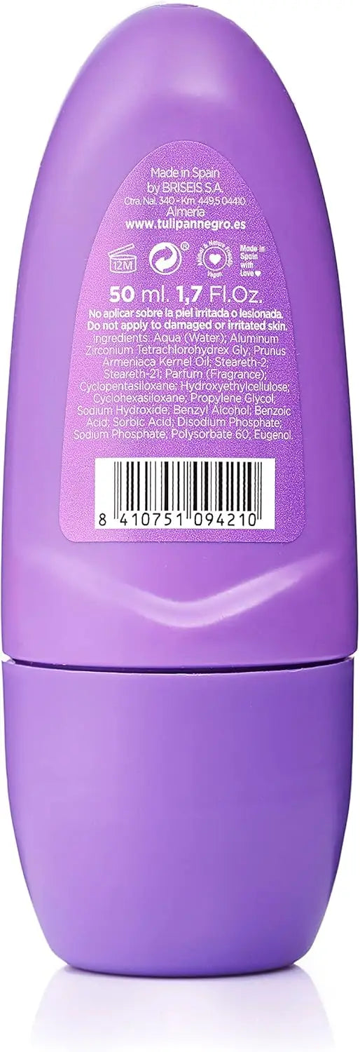 Black tulip - 2 units - antiperspirant deodorant - candy fantasy roll-on 50ml