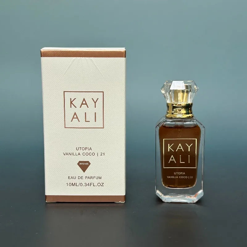 KAYALI 81 Miniature 10ml Eau De Parfum Luxury Long Lasting Floral Fruity Vanilla Oriental Woody Sweet Perfume Vacay in A Bottle